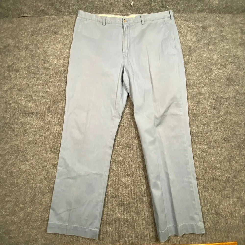 Polo Ralph Lauren Classic Fit Chino Pants Mens 40/32 Light Blue Cotton Twill